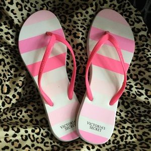 VS flip flops, cute and comfy.
